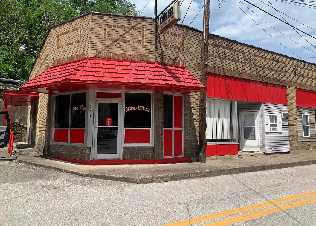 Old Diner and Two Apartments for Sale in Gauley Bridge, West Virginia