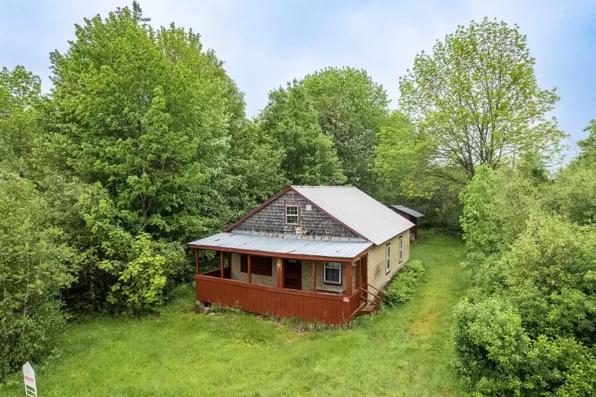 Hunting Cabin on 59 Acres in Summit Twp, Maine